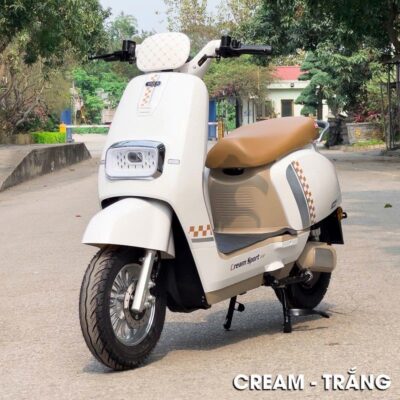 Xe Máy Điện Yaka Cream 14 xe may dien yaka cream