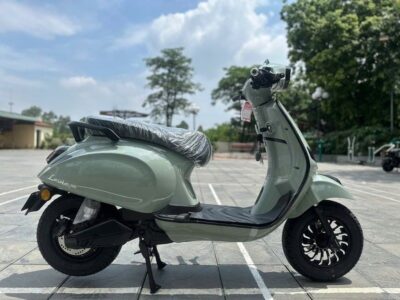 Xe Máy Điện Yaka Lavia GX Màu Xám Xi Măng 7 xe may dien yaka lavia gx mau xam xi mang